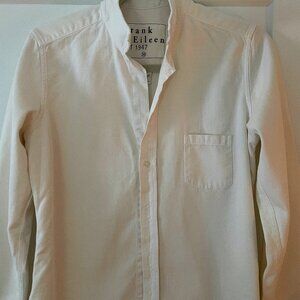 Frank & Eileen Barry Button Up Shirt off-white denim (Medium)